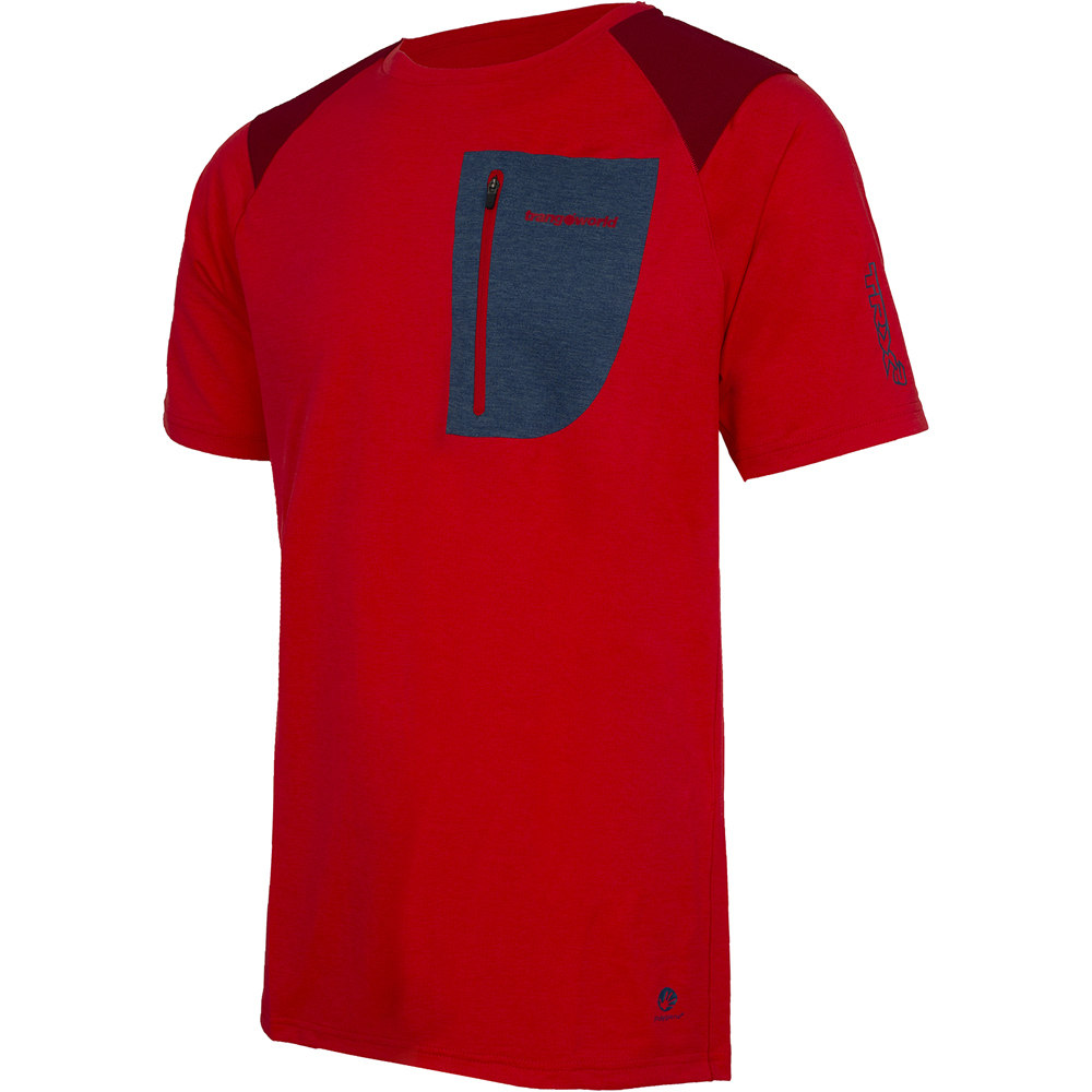 Trango camiseta montaña manga corta hombre CAMISETA TRX2 PRO SHORT vista frontal