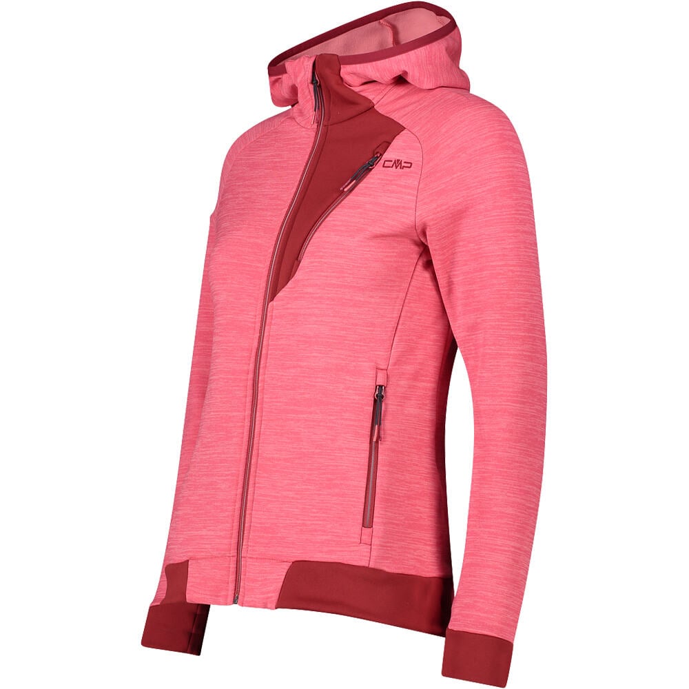 Cmp forro polar mujer WOMAN JACKET FIX HOOD vista detalle