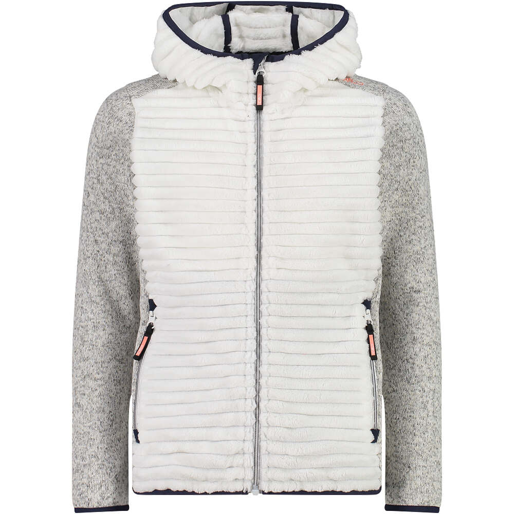 CMP Jacket Fix Hood Arctic Fleece - Forro polar Niña, Comprar online
