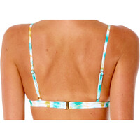 Rip Curl parte de arriba bikini SUMMER PALM FIXED TRI vista trasera