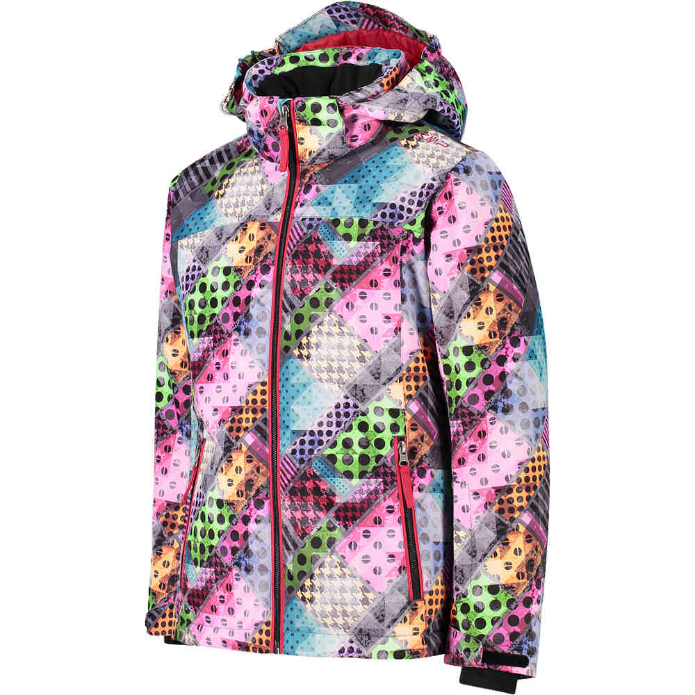 Cmp chaqueta esquí infantil KID G JACKET SNAPS HOOD vista detalle