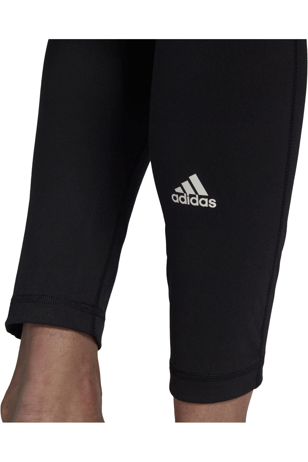 adidas pantalones y mallas largas fitness mujer Yoga Essentials de tiro alto 03