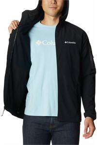 Columbia chaqueta softshell hombre Tall Heights Hooded Softshell vista detalle