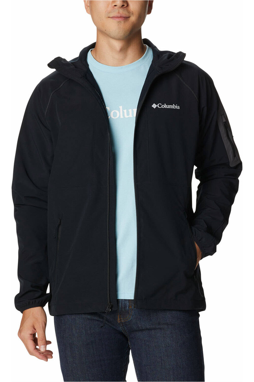 Columbia chaqueta softshell hombre Tall Heights Hooded Softshell 04