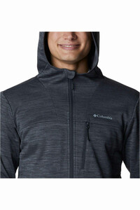 Columbia forro polar hombre Maxtrail II Fleece Hooded Full Zip vista trasera