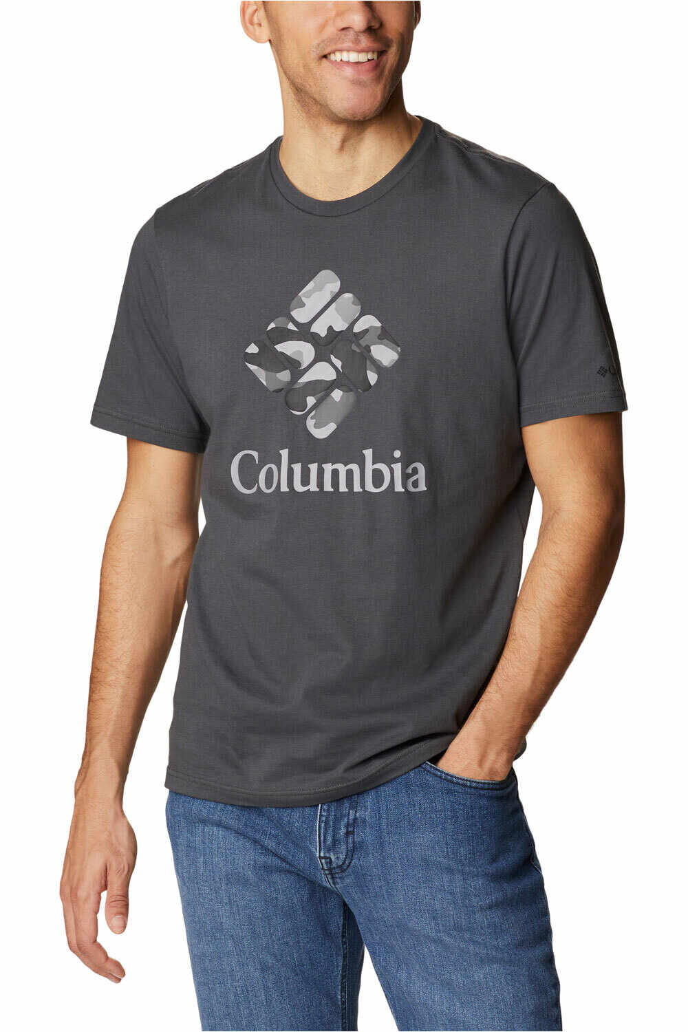 Columbia camiseta montaña manga corta hombre M Rapid Ridge Graphic Tee vista detalle