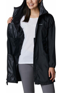 Columbia chaqueta softshell mujer Flash Challenger Long Windbreaker vista detalle