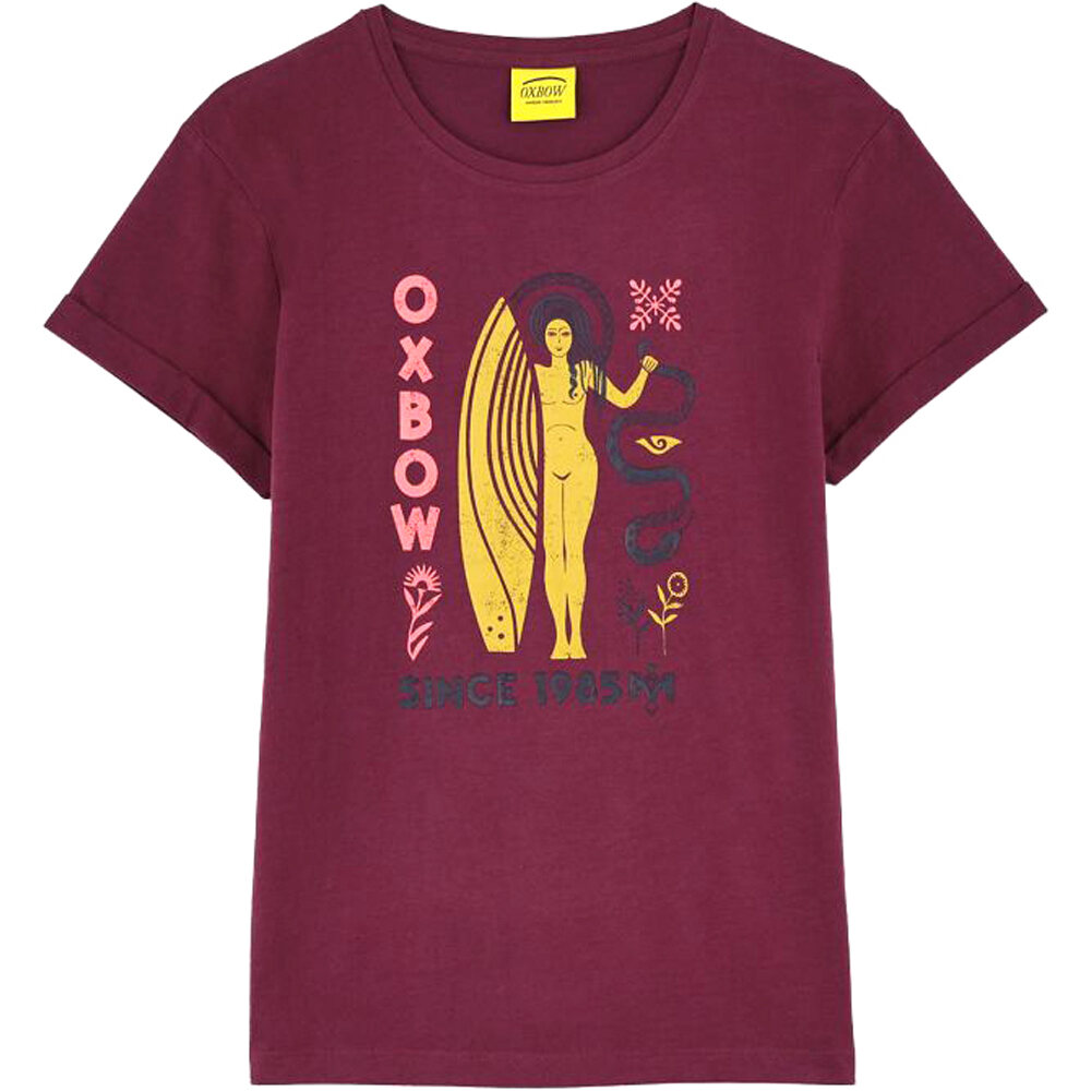 Oxbow camiseta manga corta mujer O2TOXIM vista detalle