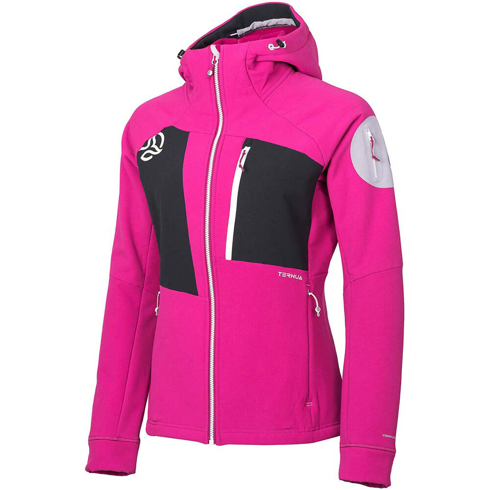 Chaqueta con capucha Ternua Lekka Hard 2.0 mujer