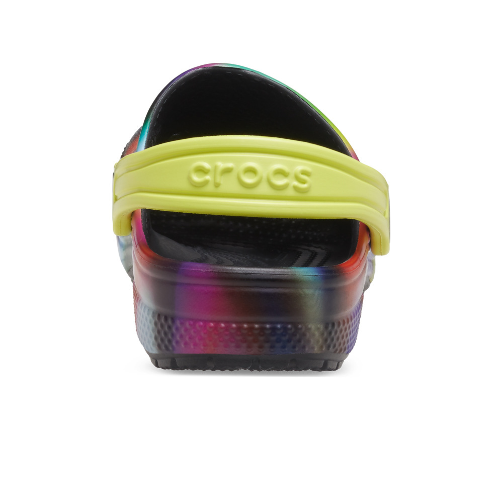 Crocs zueco niño Classic Solarized CgT puntera