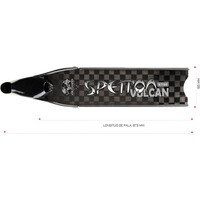 Spetton Aleta Pesca Calzante CX VULCAN HT50 Carbon Quattro Edition vista frontal