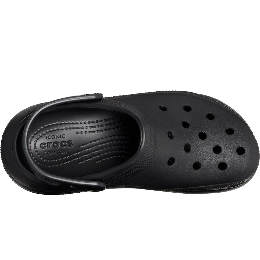 Crocs zueco mujer CLASSIC CRUSH CLOG lateral interior