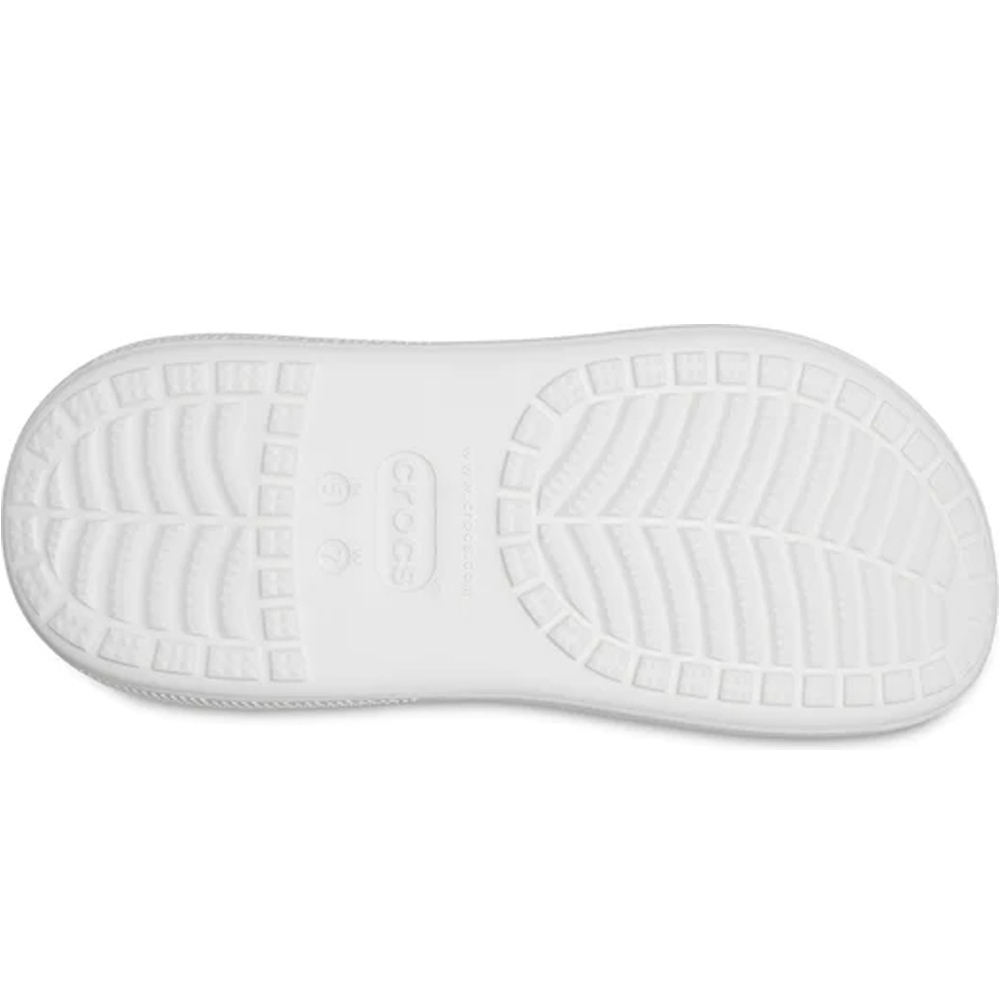 Crocs zueco mujer CLASSIC CRUSH CLOG vista superior