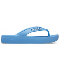 Crocs zueco mujer CLASSIC PLATFORM FLIP lateral exterior