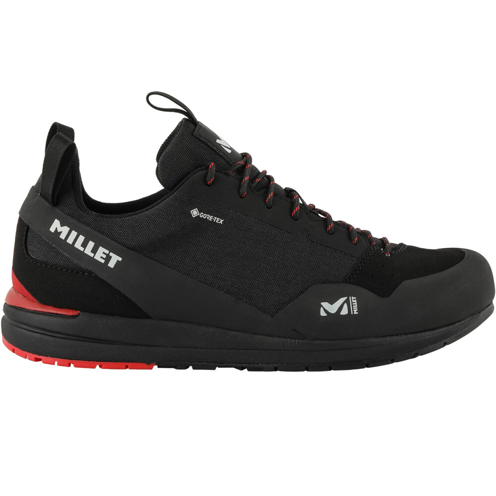 Millet zapatilla trekking hombre GRANITE CANVAS GORE TEX lateral exterior