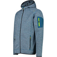 Cmp forro polar hombre MAN JACKET FIX HOOD vista detalle