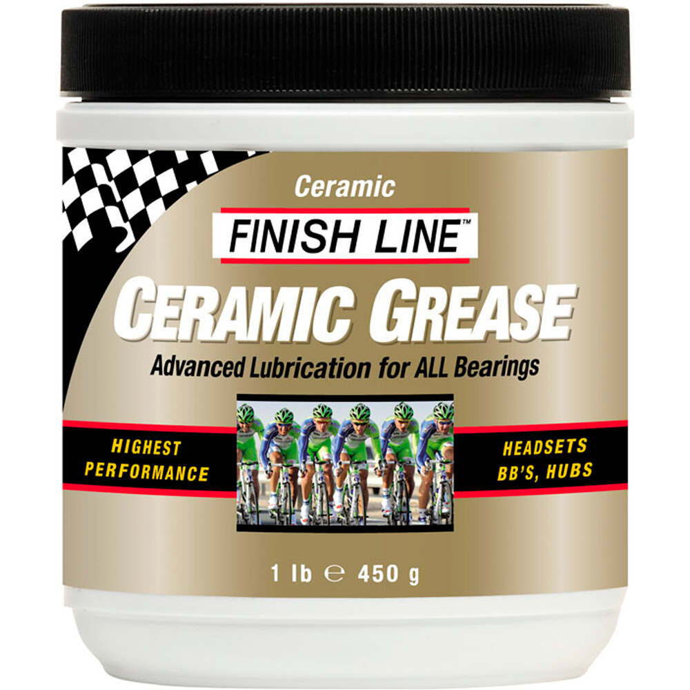 Finish Line aceites y lubricante bicicleta GRASA CERMICA 0.5L vista frontal