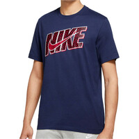 Nike camiseta manga corta hombre NSW 12 MO SWSH/NK BLK TEE vista detalle