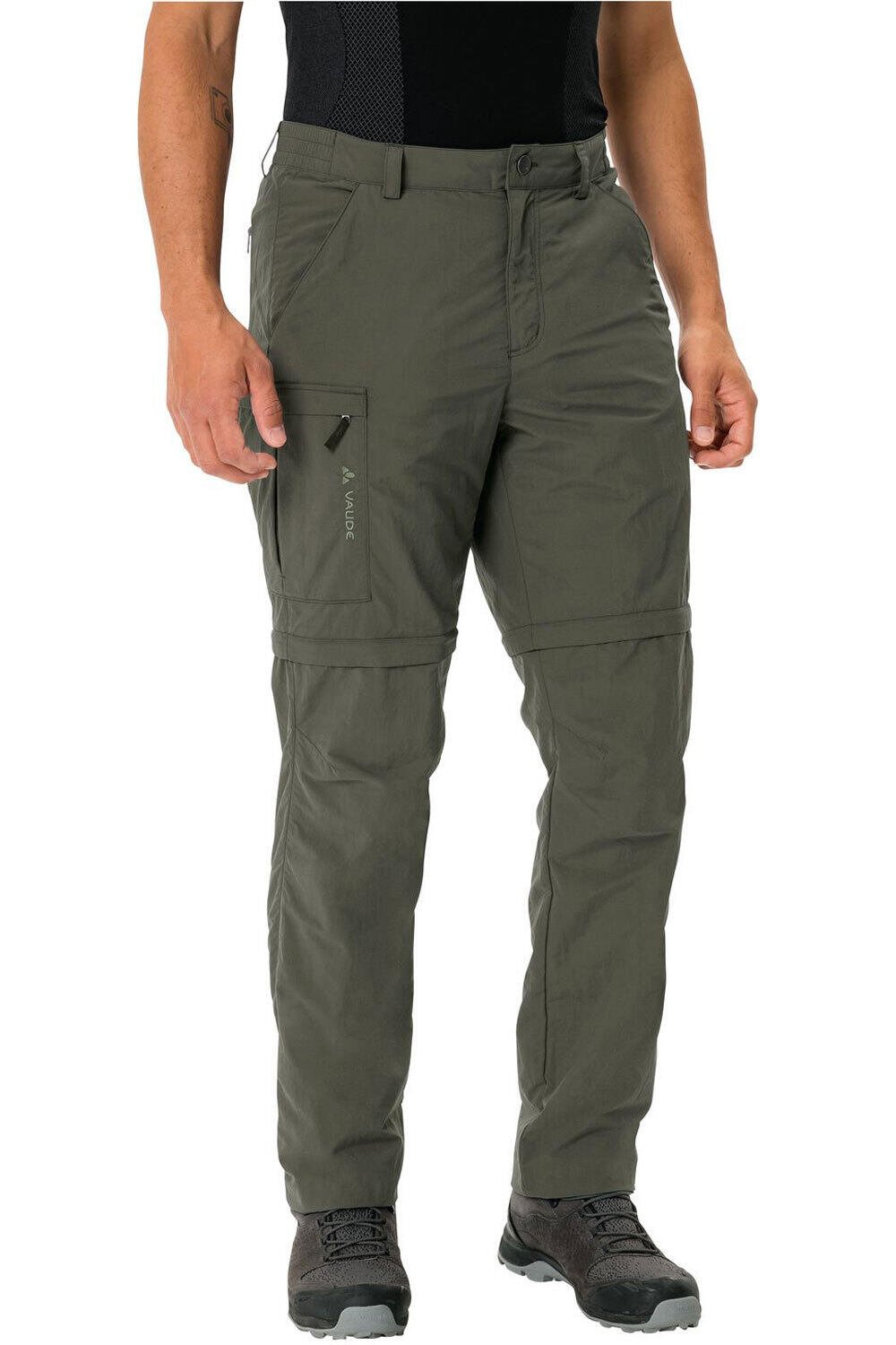 Vaude pantalón montaña hombre Men  s Farley ZO Pants V vista frontal