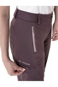 Vaude pantalón montaña mujer Women  s Farley Stretch ZO T-Zip Pants II vista detalle