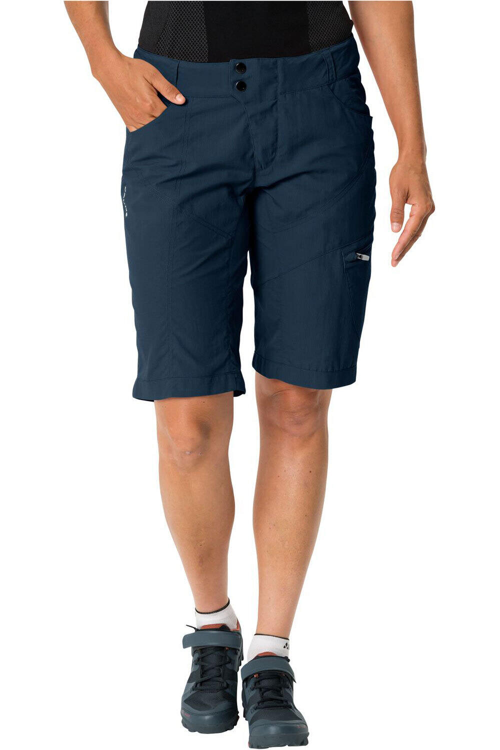 Vaude culotte corto mujer Women's Tamaro Shorts vista frontal