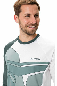 Vaude maillot manga larga hombre Men's Moab LS T-Shirt VI vista detalle