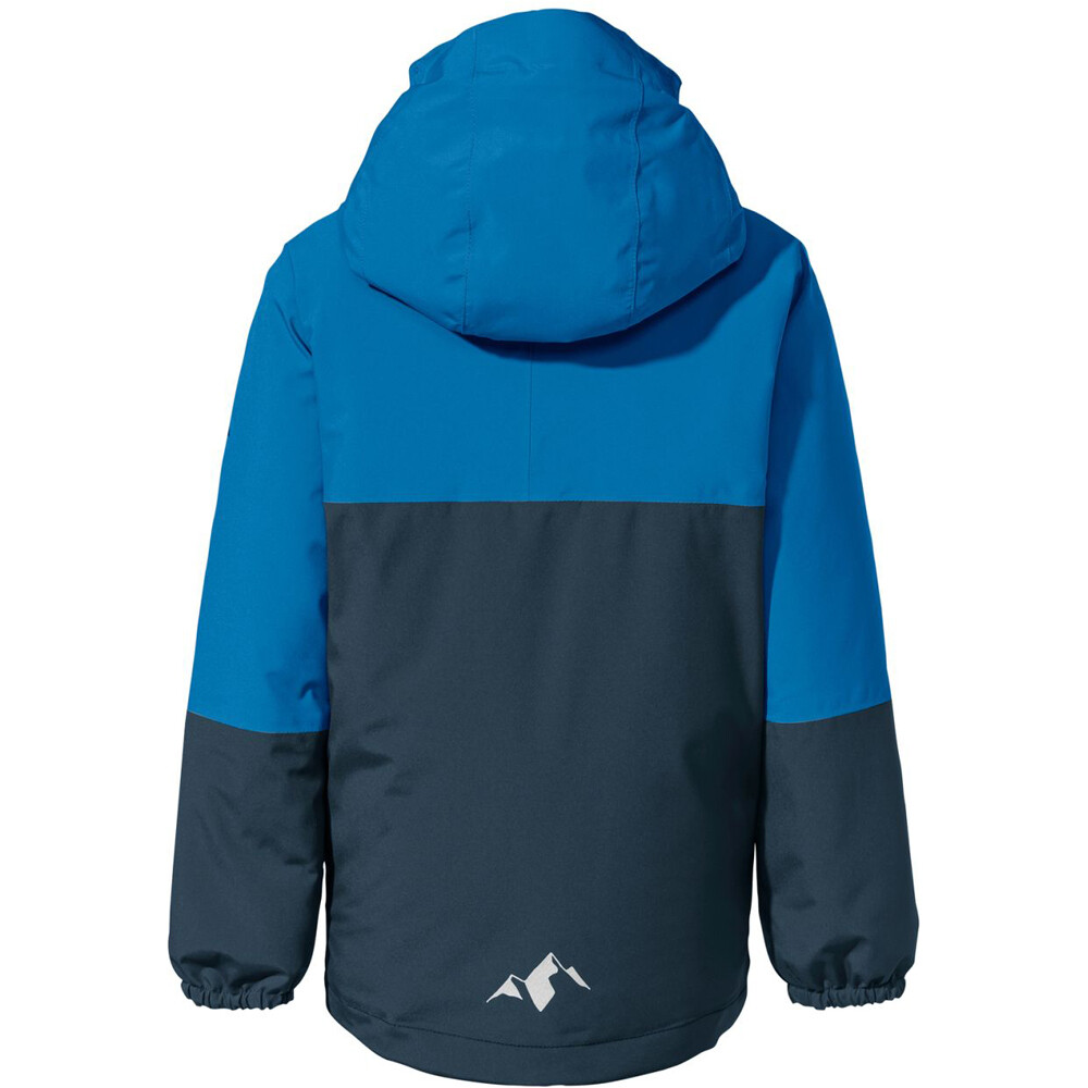 Vaude chaqueta impermeable niño ESCAPE PADDED JACKET vista trasera