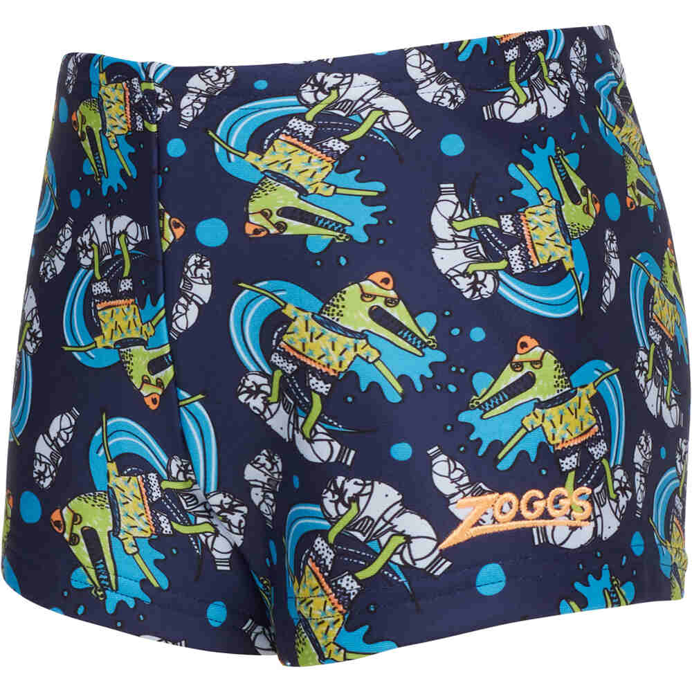 Zoggs bañador natación niño Hip Racer Kids Boys vista detalle