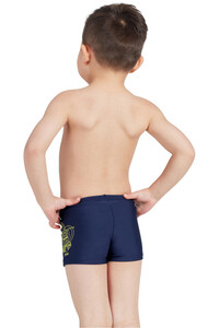 Zoggs bañador natación niño Hip Racer Kids Boys vista trasera