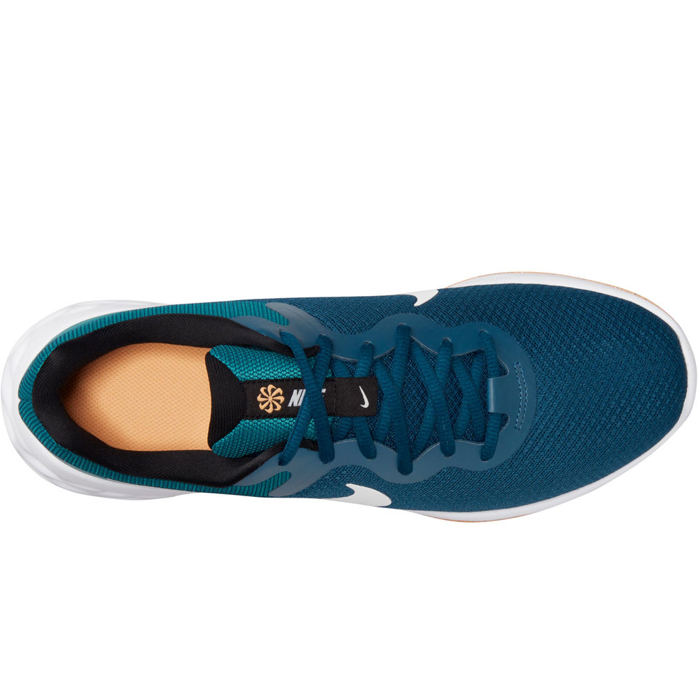 Nike zapatilla running hombre REVOLUTION 6 vista trasera