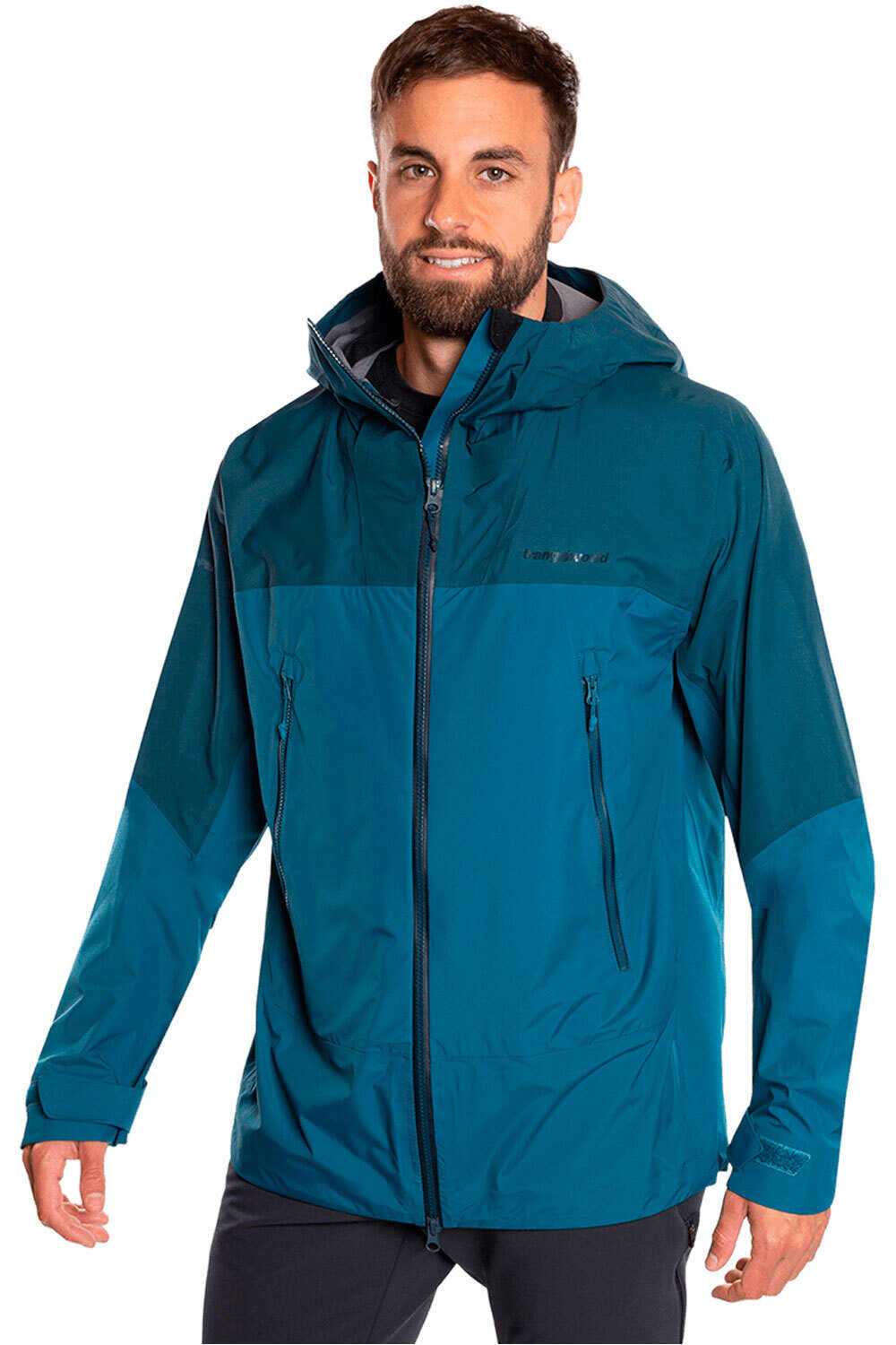 Trango chaqueta impermeable hombre LUNKHO vista frontal