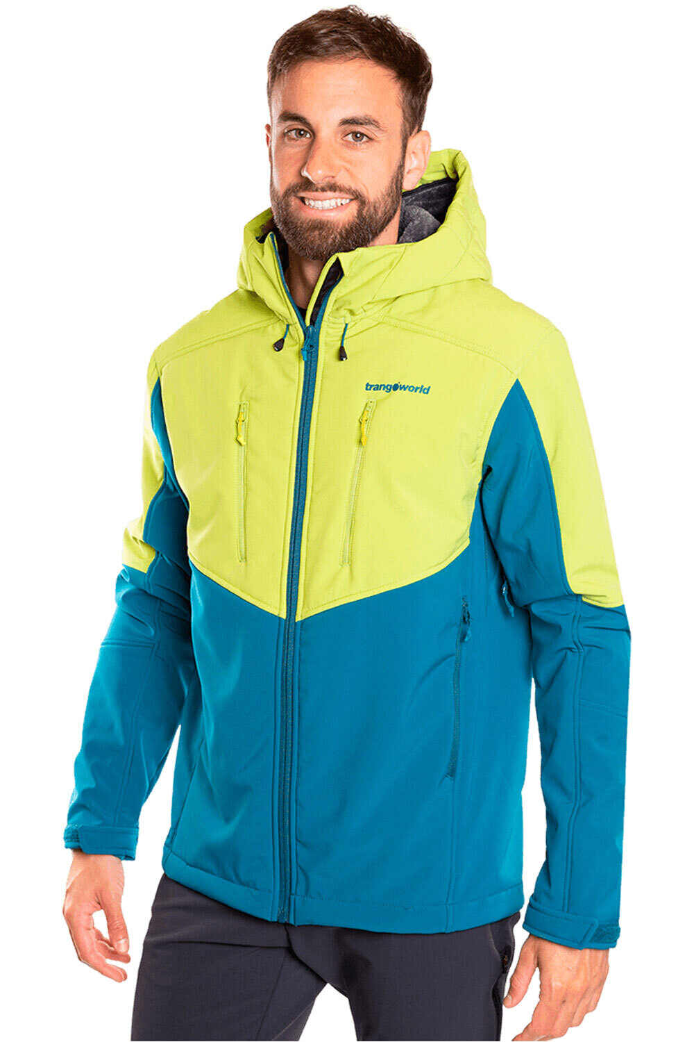 Trango chaqueta impermeable hombre CHANTAR vista frontal