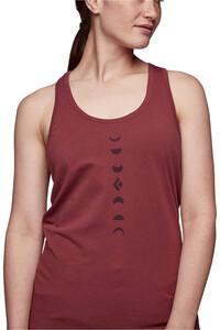 Black Diamond camiseta tirantes W BD ICON FULL MOON TANK vista detalle