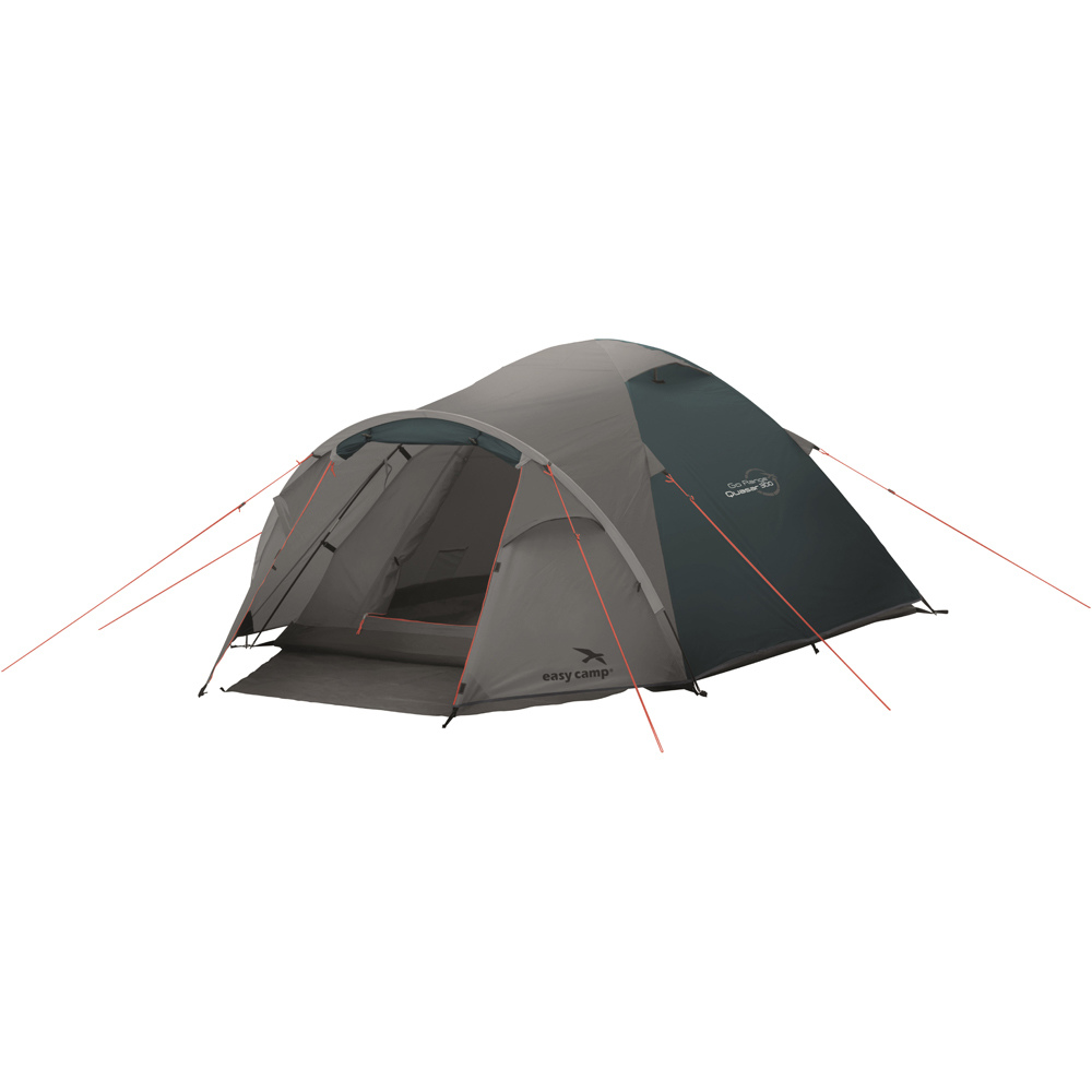 Easy Camp tienda campaña QUASAR 300 Steel Blue tienda vista frontal