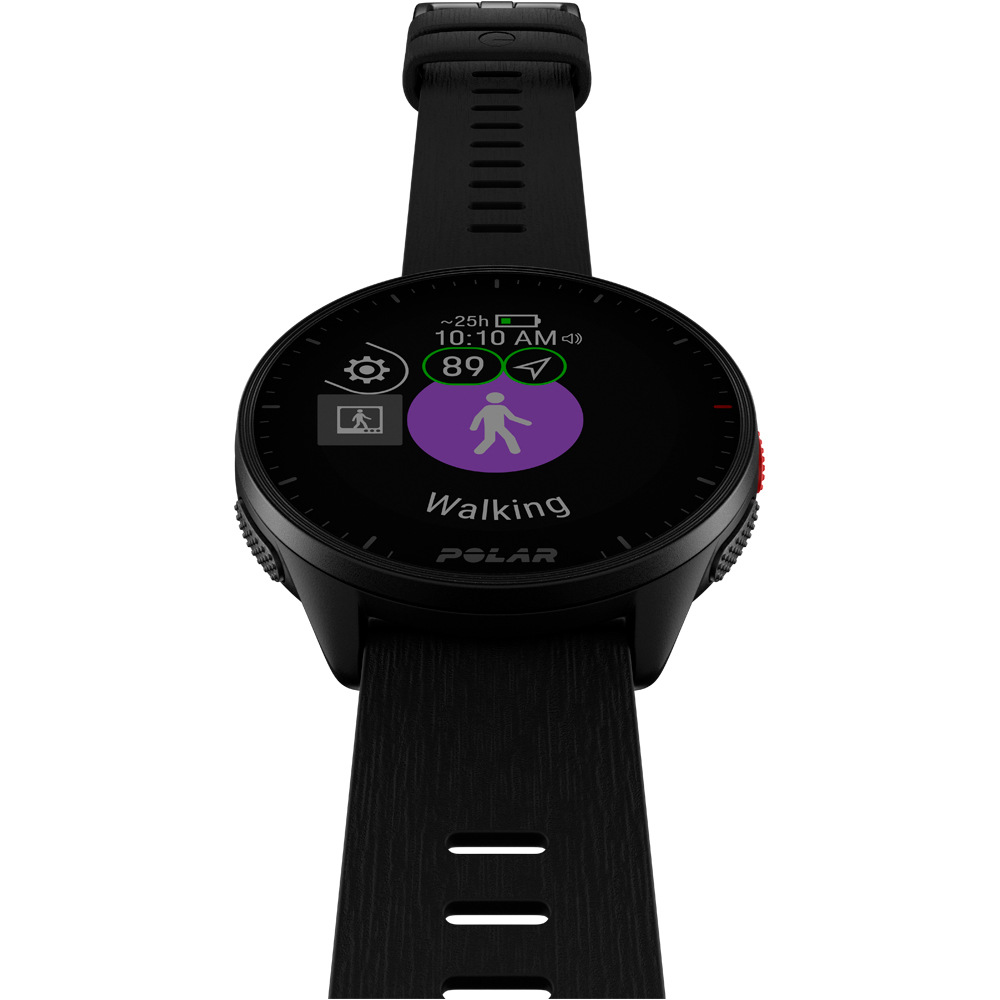 Polar Pacer Reloj GPS pulsómetro muñeca negro