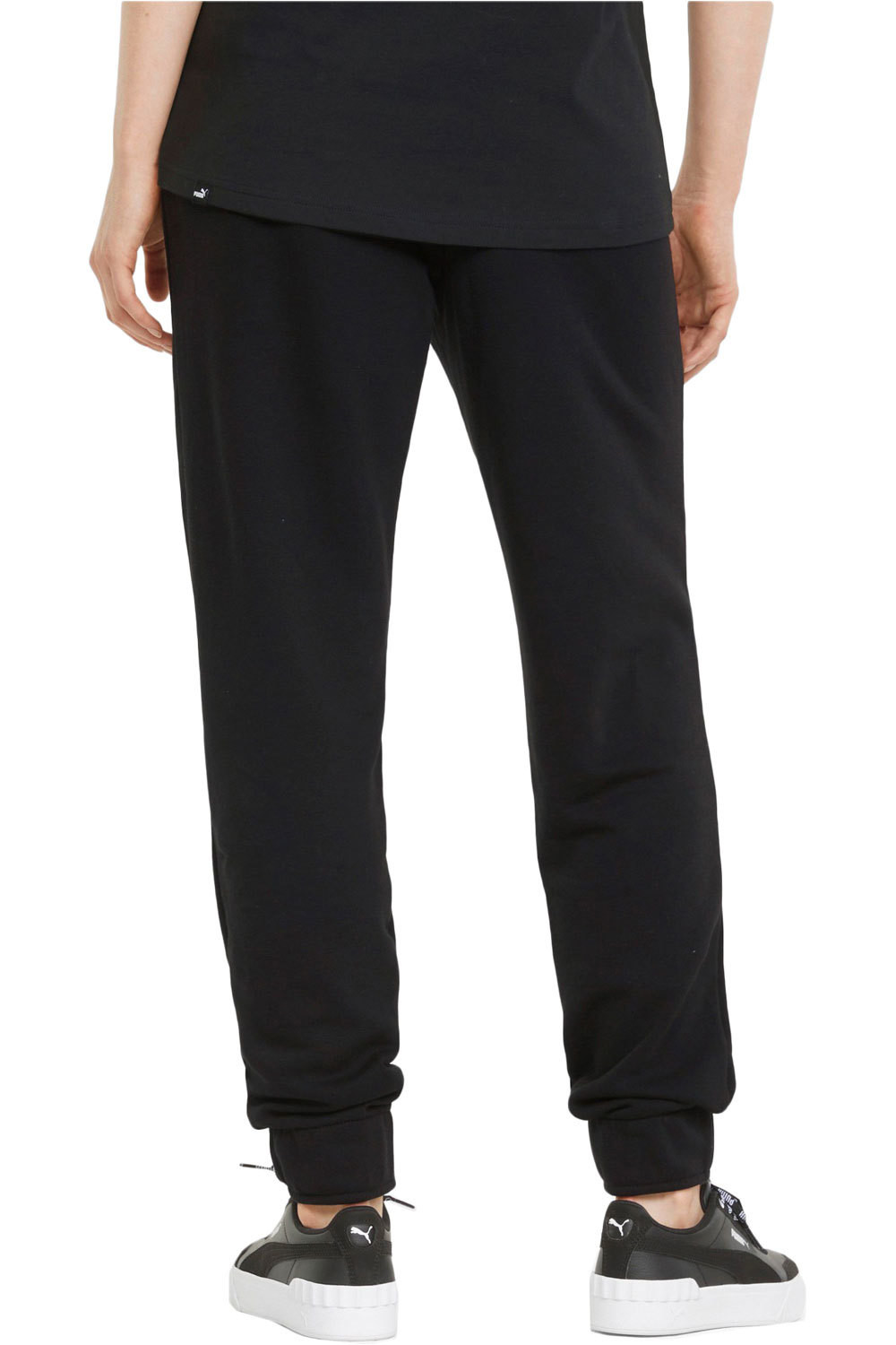 Puma pantalón mujer ESS+ Embroidery High-Waist Pants TR cl vista trasera