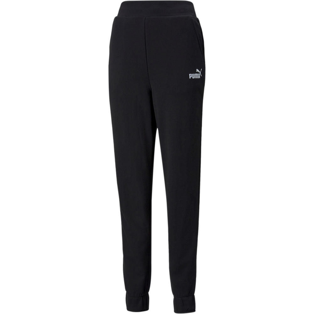 Puma pantalón mujer ESS+ Embroidery High-Waist Pants TR cl vista detalle