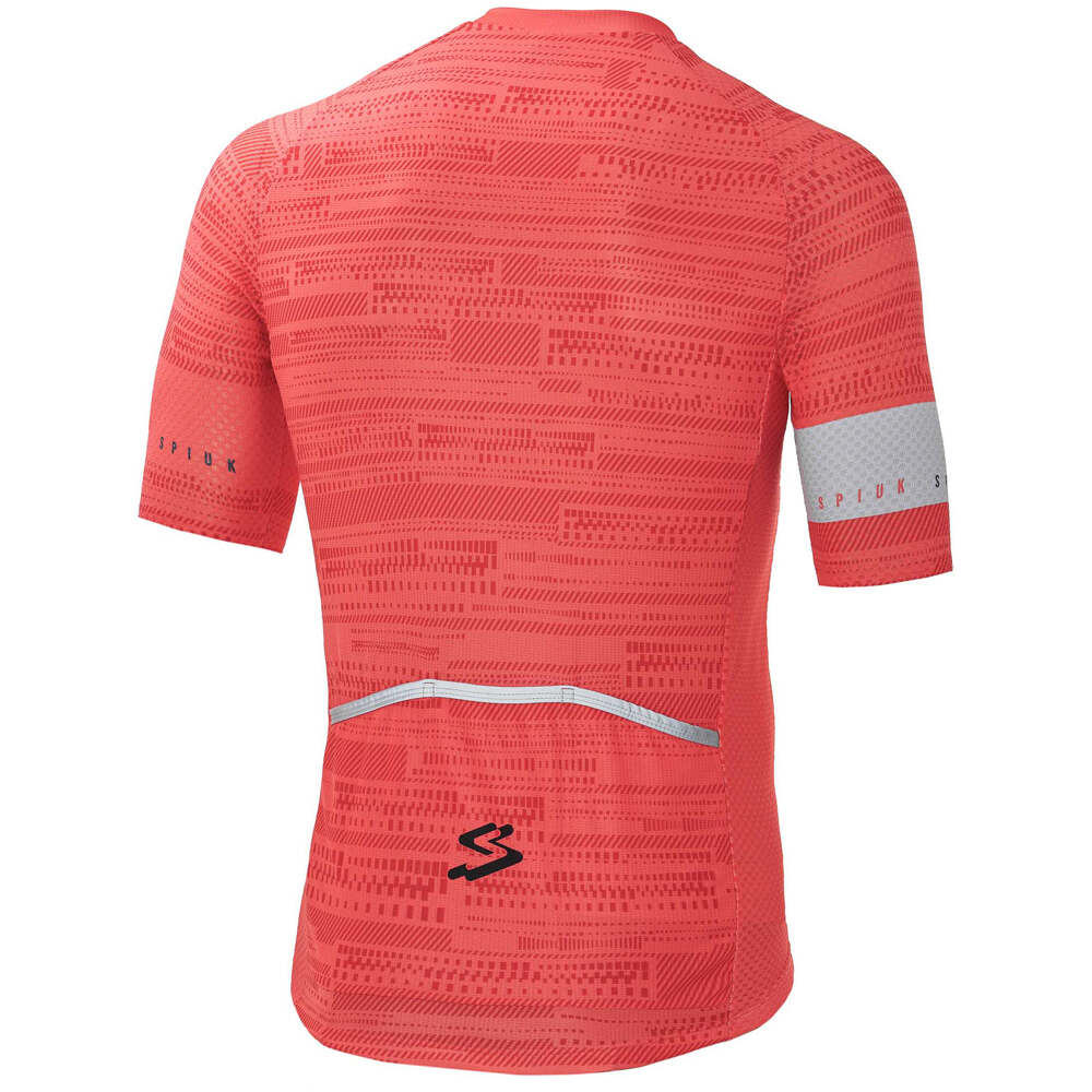 Spiuk maillot manga corta hombre MAILLOT M/C STAR ABIERTO CORAL vista trasera