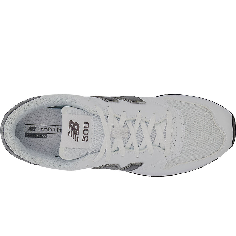 New Balance zapatilla moda hombre 500v1 Tennis Core vista superior