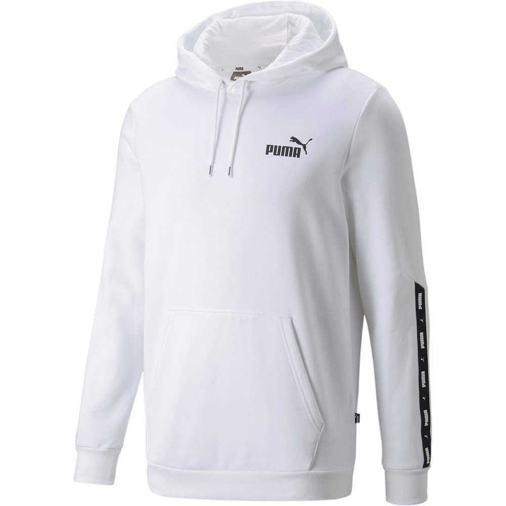 Puma sudadera hombre ESS+ Tape Hoodie FL vista detalle