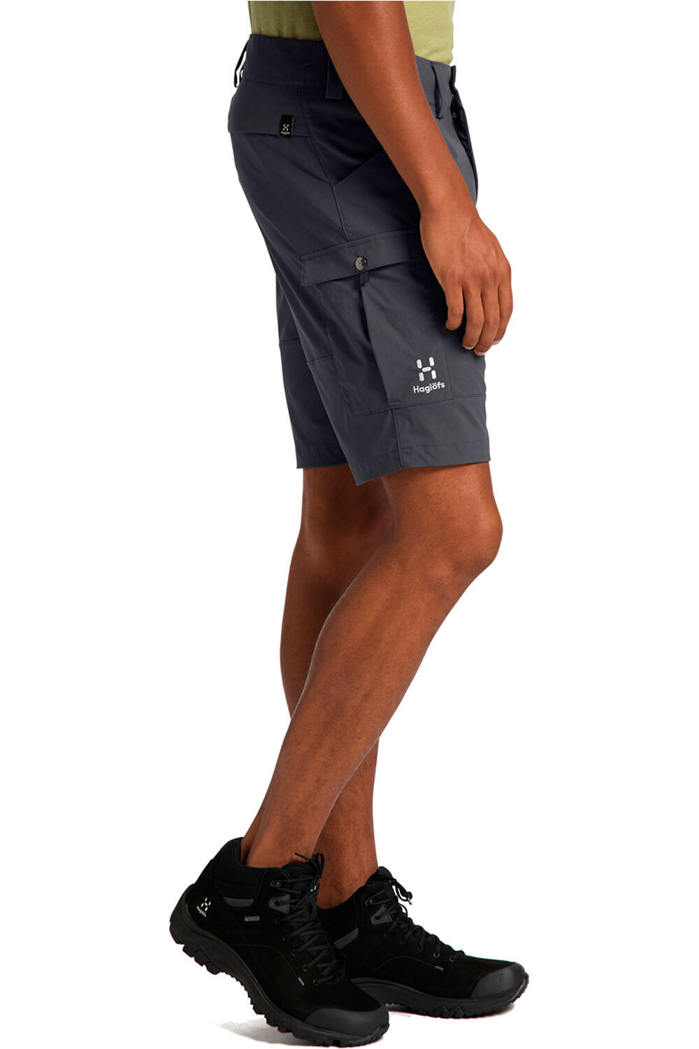 Haglofs pantalón corto montaña hombre Mid Standard Shorts Men vista detalle