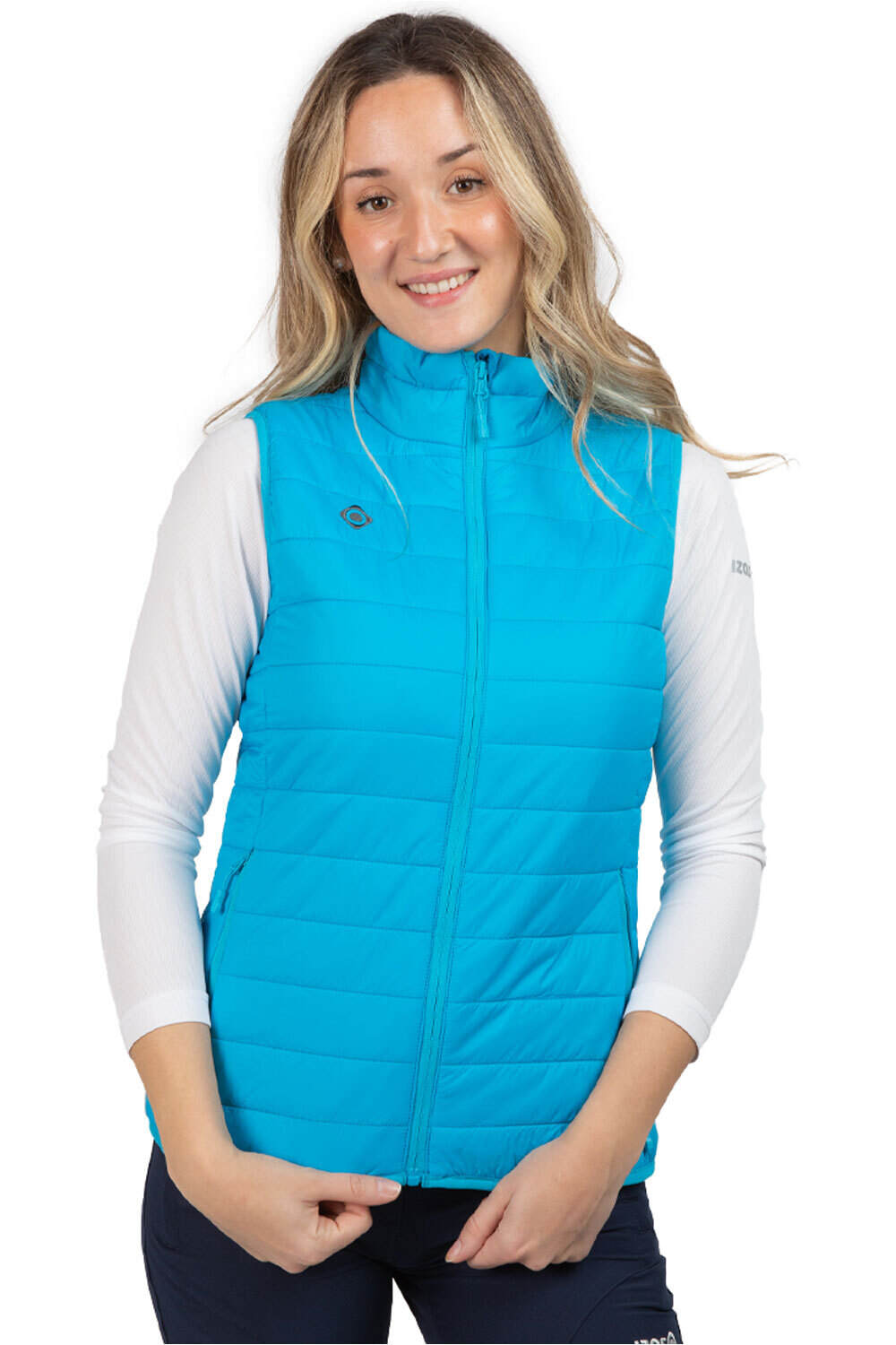 Izas chaleco outdoor mujer NIS W vista frontal