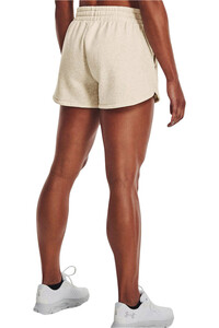 Under Armour bermuda mujer Rival Fleece Short vista trasera