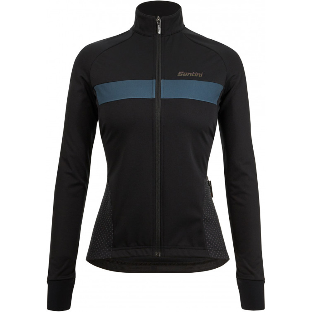 Santini cortavientos ciclismo mujer CORAL BENGAL JACKET vista frontal