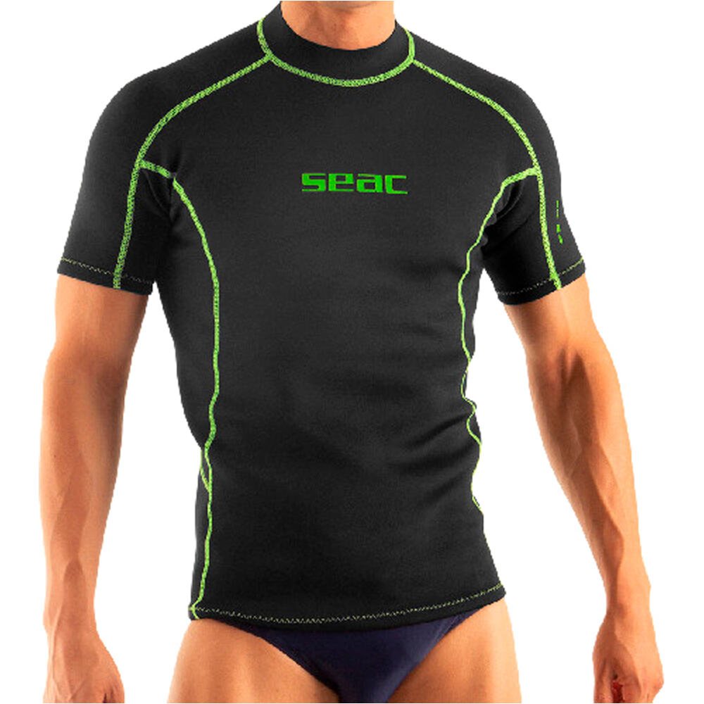 Seac Shorty CAMISETA EN NEOPRENO FIT SHORT HOMBRE 2 MM vista frontal