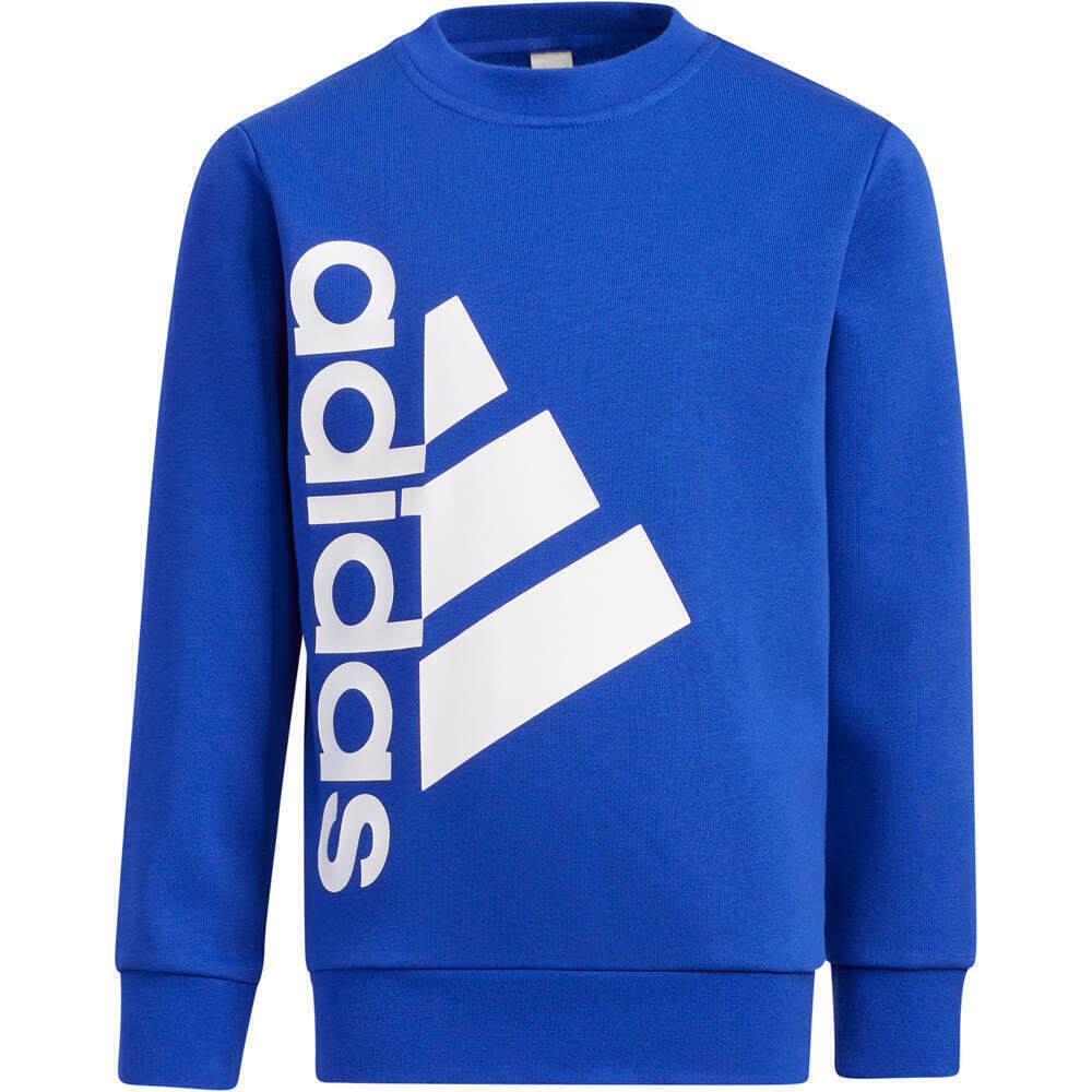 adidas sudadera niño Badge of Sport Logo Crewneck vista frontal