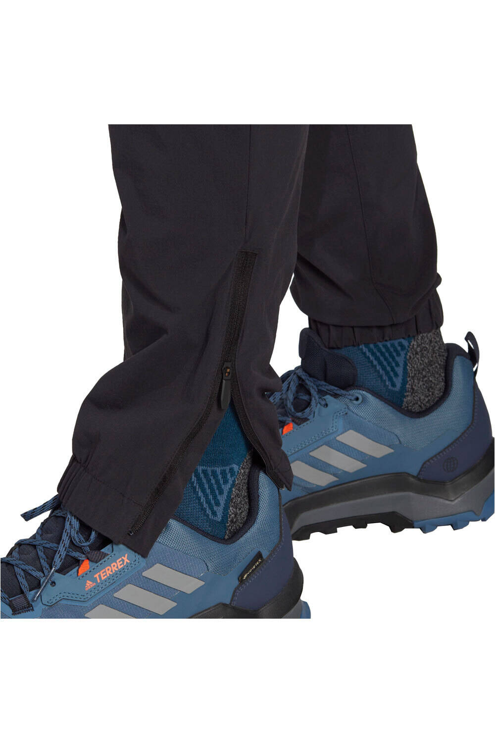 adidas Terrex Utilitas Hiking Zip-off negro pantalón largo montaña hombre