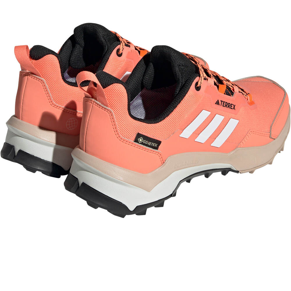 Zapatillas Senderismo Mujer Adidas Ax4 Gore Tex Rojo