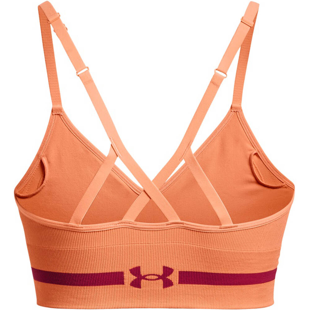 Under Armour jersey mujer UA Seamless Low Long Bra 05