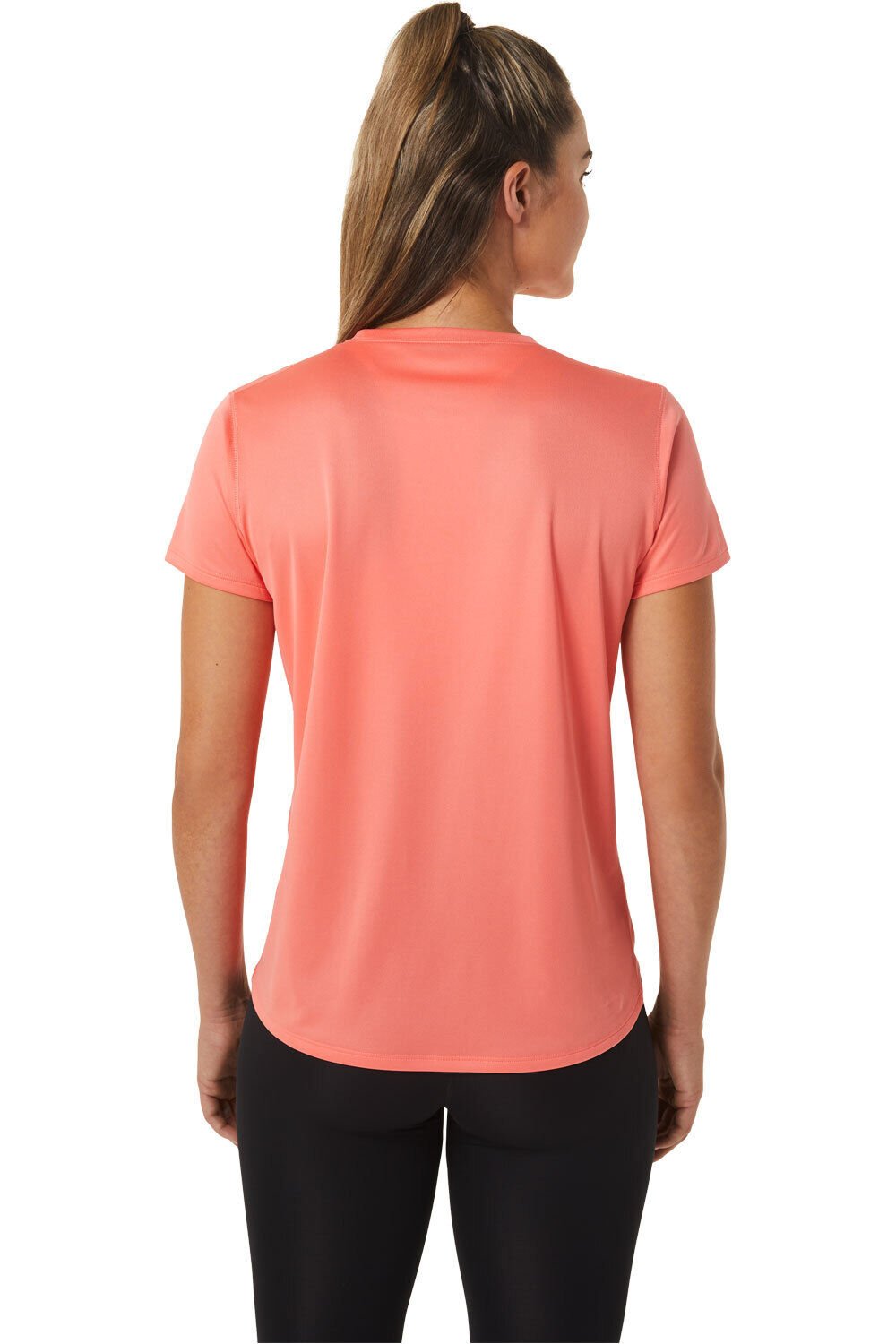 Asics camiseta entrenamiento manga corta mujer CORE ASICS TOP vista trasera